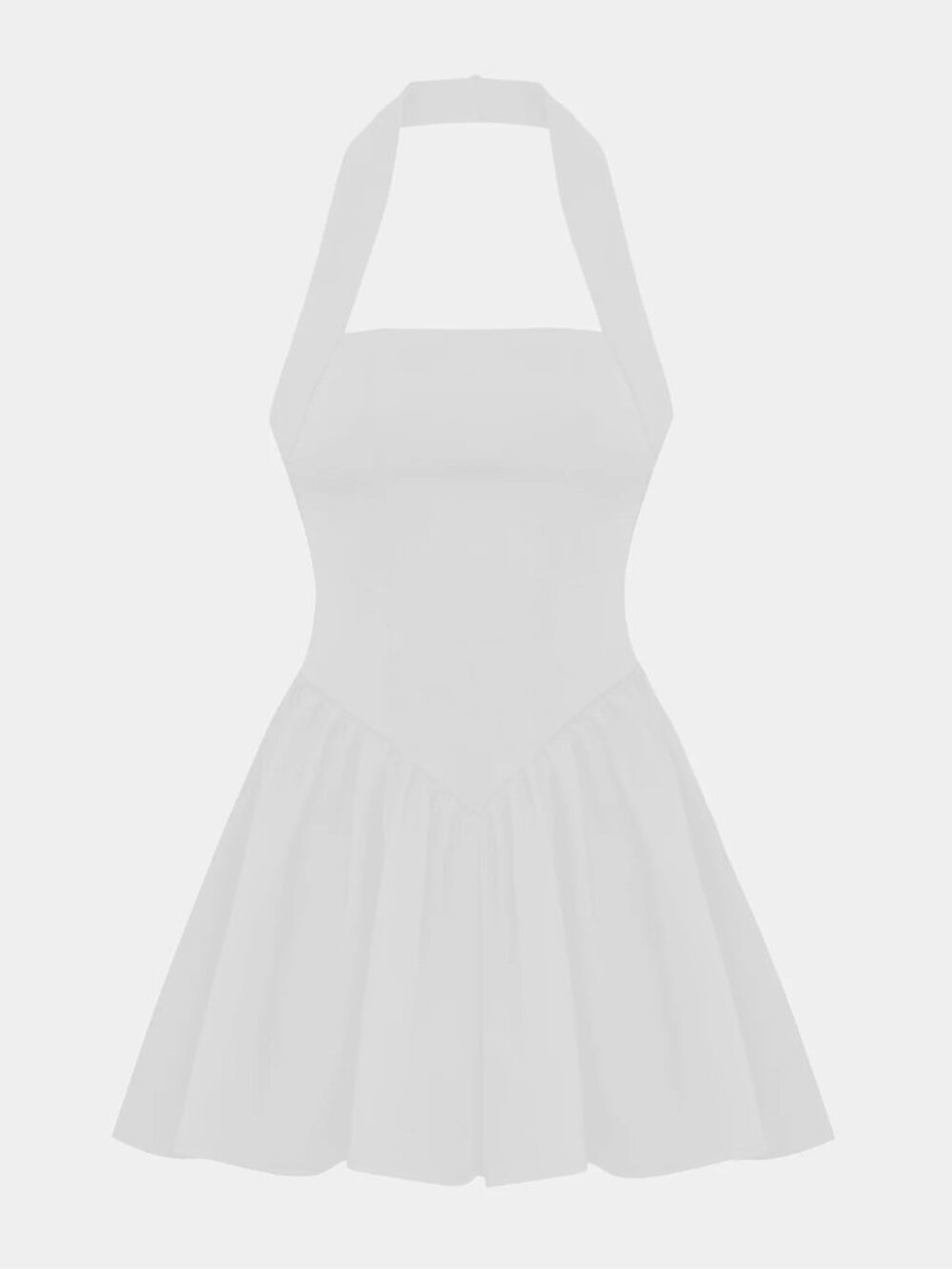 Heiress Beverly Hills Contour Halter Mini Dress
